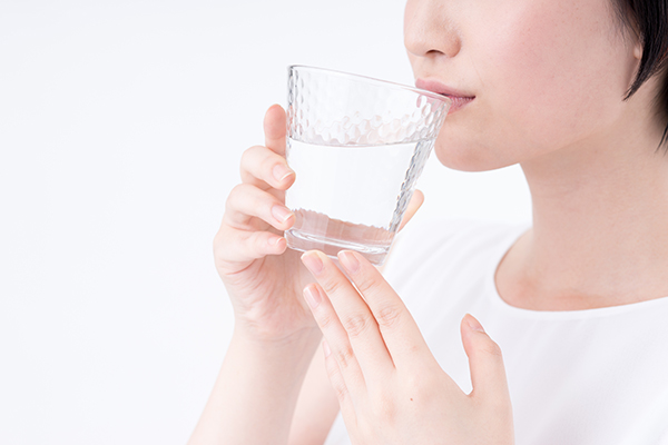 そのままの水やぬるま湯、お茶に!